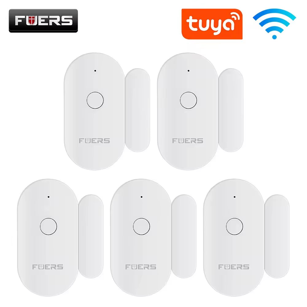 Tuya Smart Home Wifi Door Sensor Door Open Detectors Security Protection Alarm System Home Security Alert Security Alarm