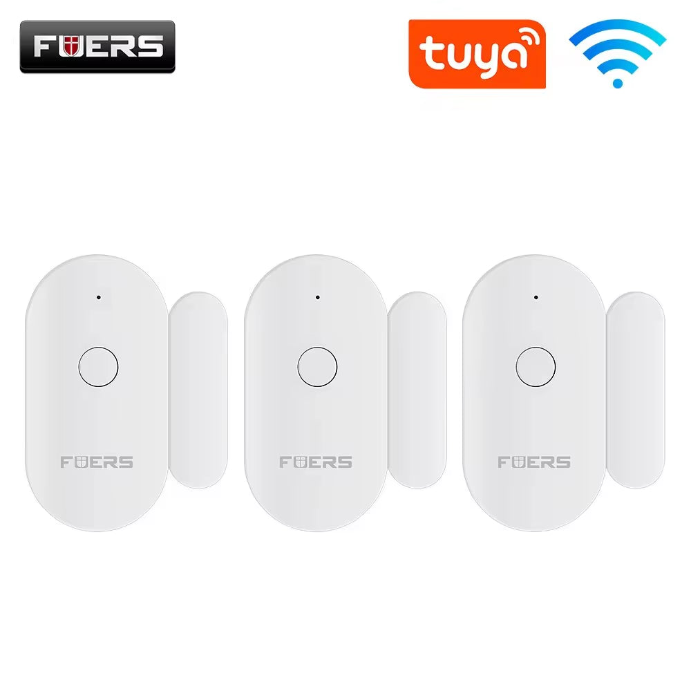 Tuya Smart Home Wifi Door Sensor Door Open Detectors Security Protection Alarm System Home Security Alert Security Alarm