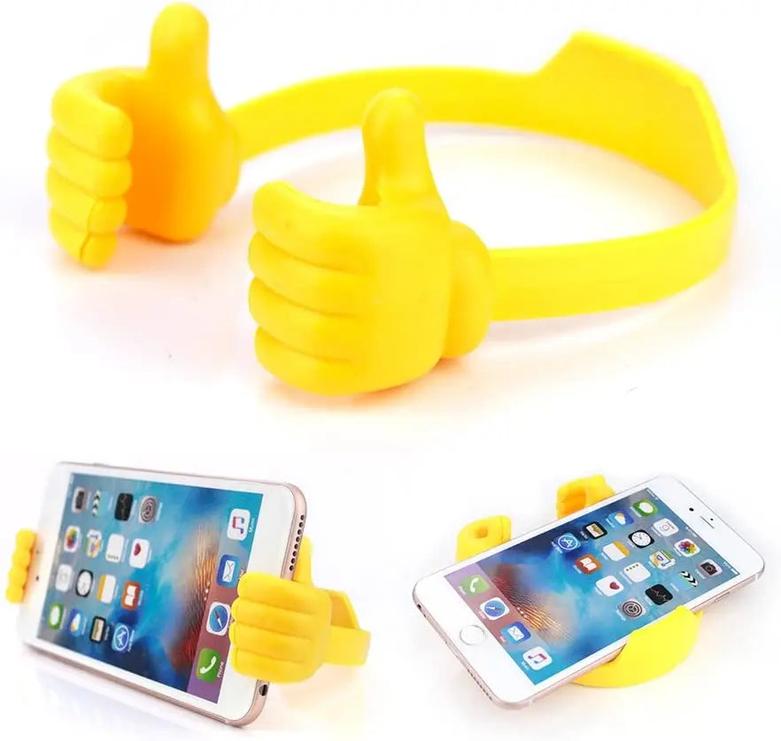 Flexible Cell Phone and Tablet Stand Holder for iPhone, Samsung, Xiaomi, and Huawei - Ergonomic Lazy Desk Design