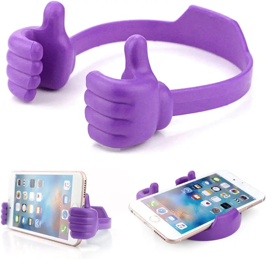Flexible Cell Phone and Tablet Stand Holder for iPhone, Samsung, Xiaomi, and Huawei - Ergonomic Lazy Desk Design