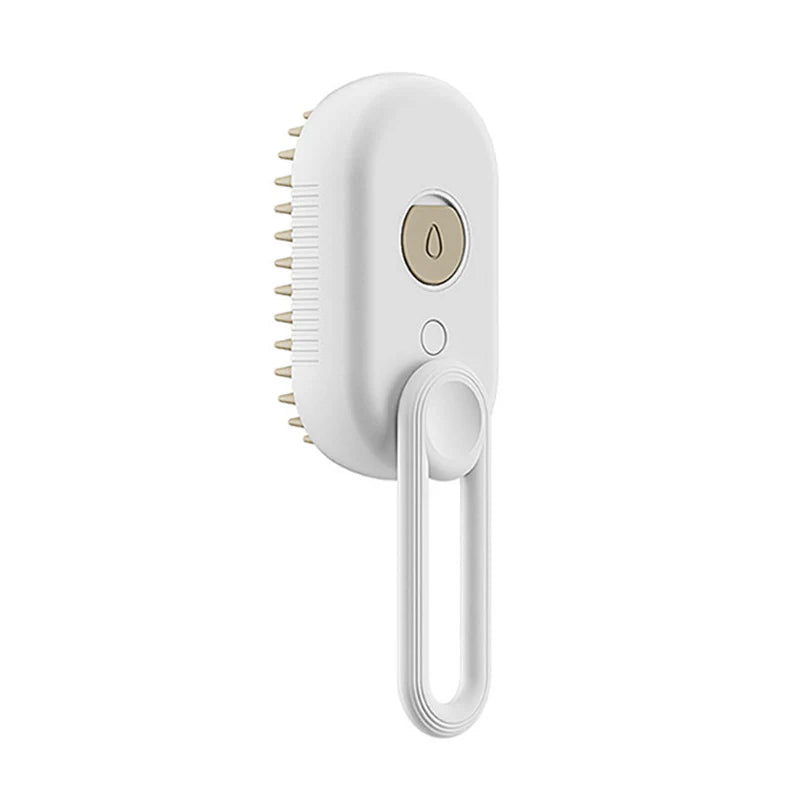 3-in-1 Electric Pet Steam Brush – Grooming, Massage & Hair Removal for Cats & Dogs