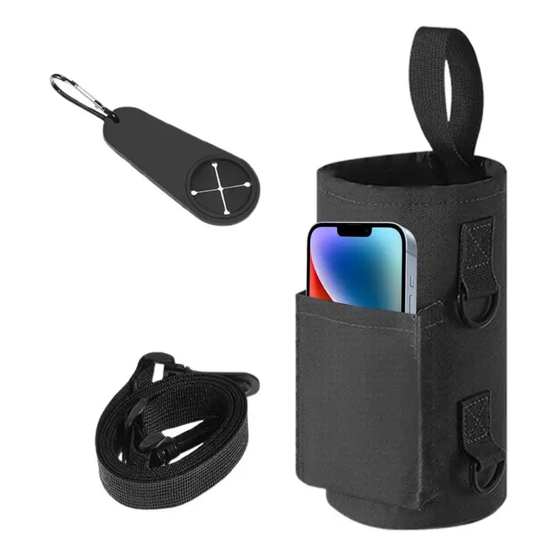 Magnetic Gym Water Bottle Holder – Non-Slip Sling Bag for Fitness & Sports