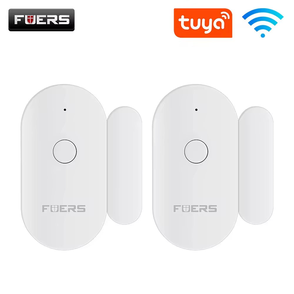 Tuya Smart Home Wifi Door Sensor Door Open Detectors Security Protection Alarm System Home Security Alert Security Alarm
