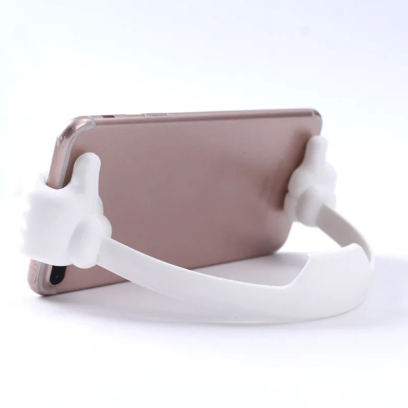 Flexible Cell Phone and Tablet Stand Holder for iPhone, Samsung, Xiaomi, and Huawei - Ergonomic Lazy Desk Design