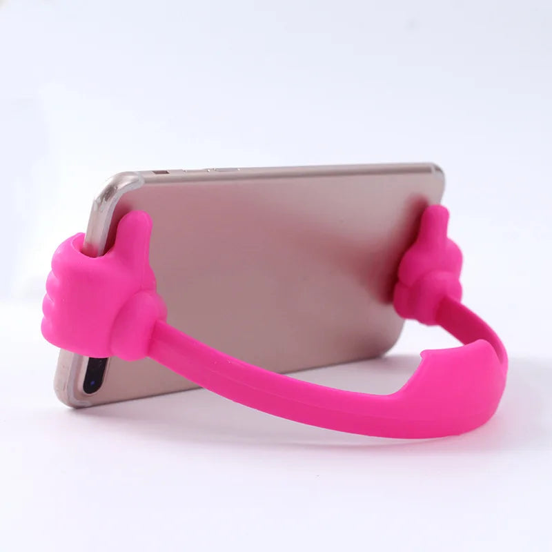 Flexible Cell Phone and Tablet Stand Holder for iPhone, Samsung, Xiaomi, and Huawei - Ergonomic Lazy Desk Design